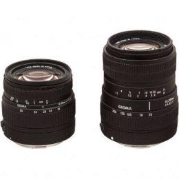 Sigma 18-50mm f/3.5-5.6 DC and 55-200mm f/4-5.6 DC Two Lens Kit