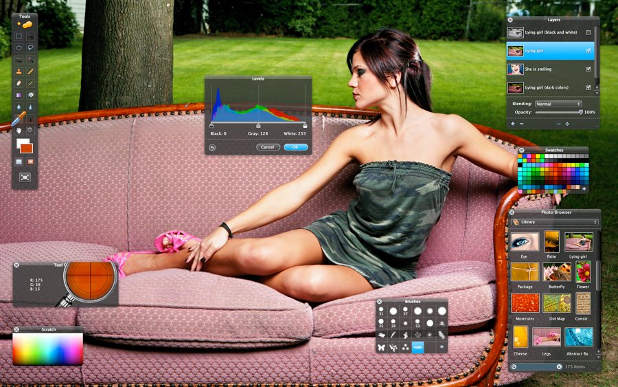 Pixelmator Fullscreen
